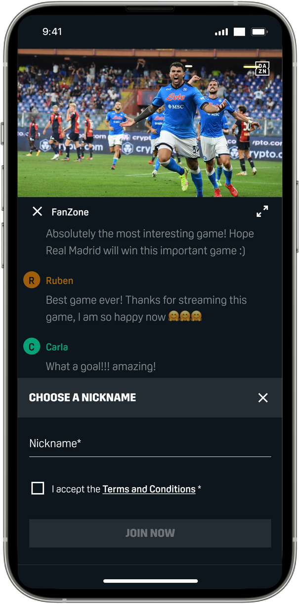 FanZone – DAZN